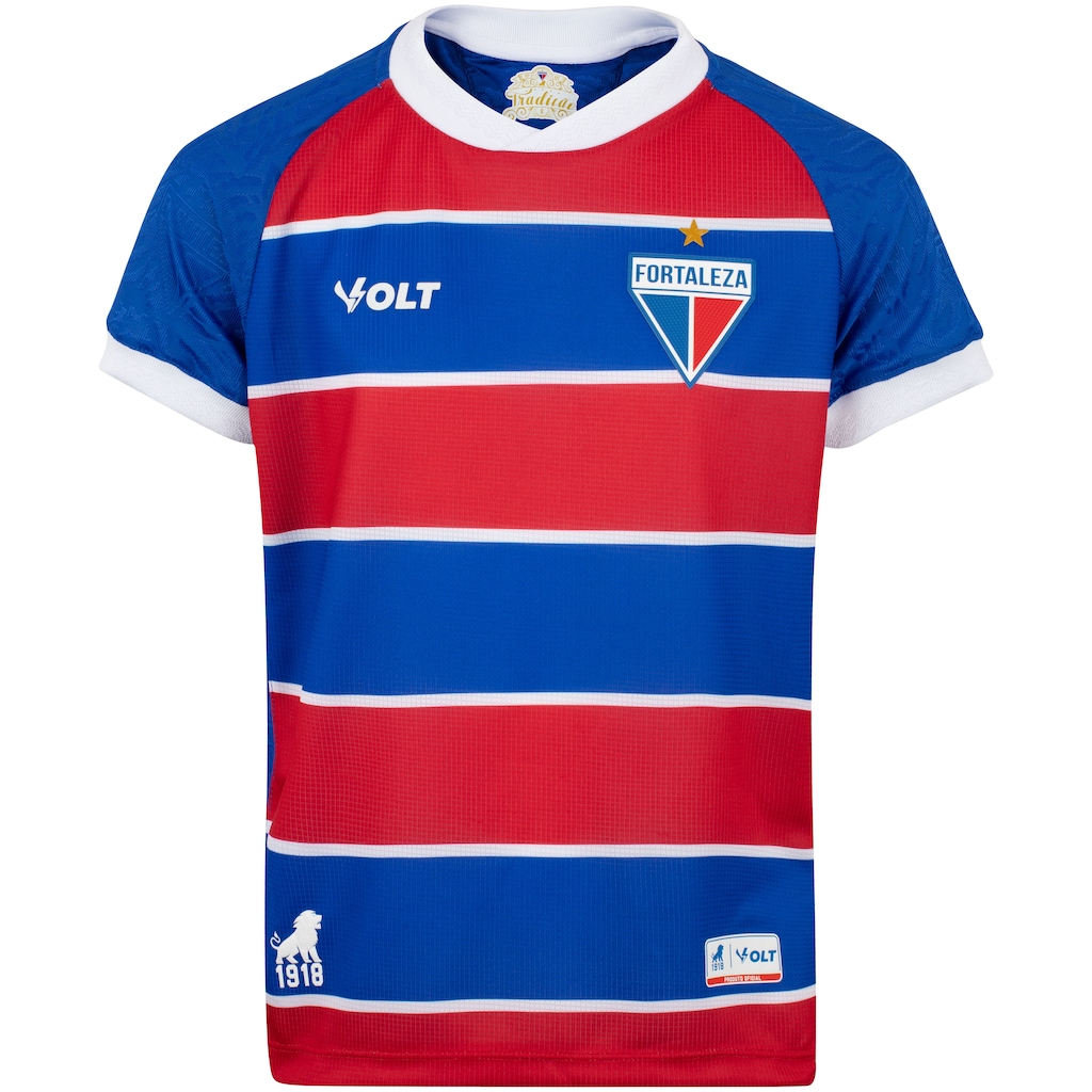 Camisa do Fortaleza I 24 Volt Juvenil Torcedor