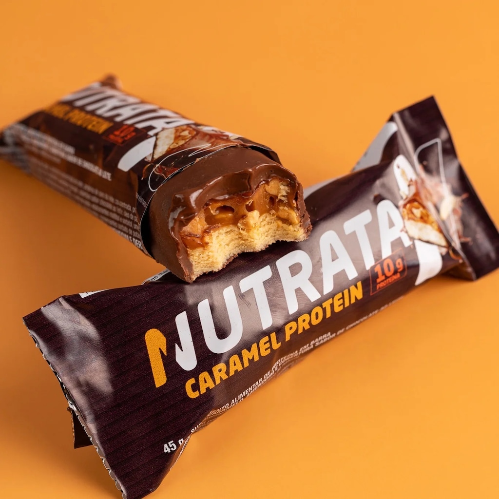 Barra Nutrata Caramelo e Amendoim