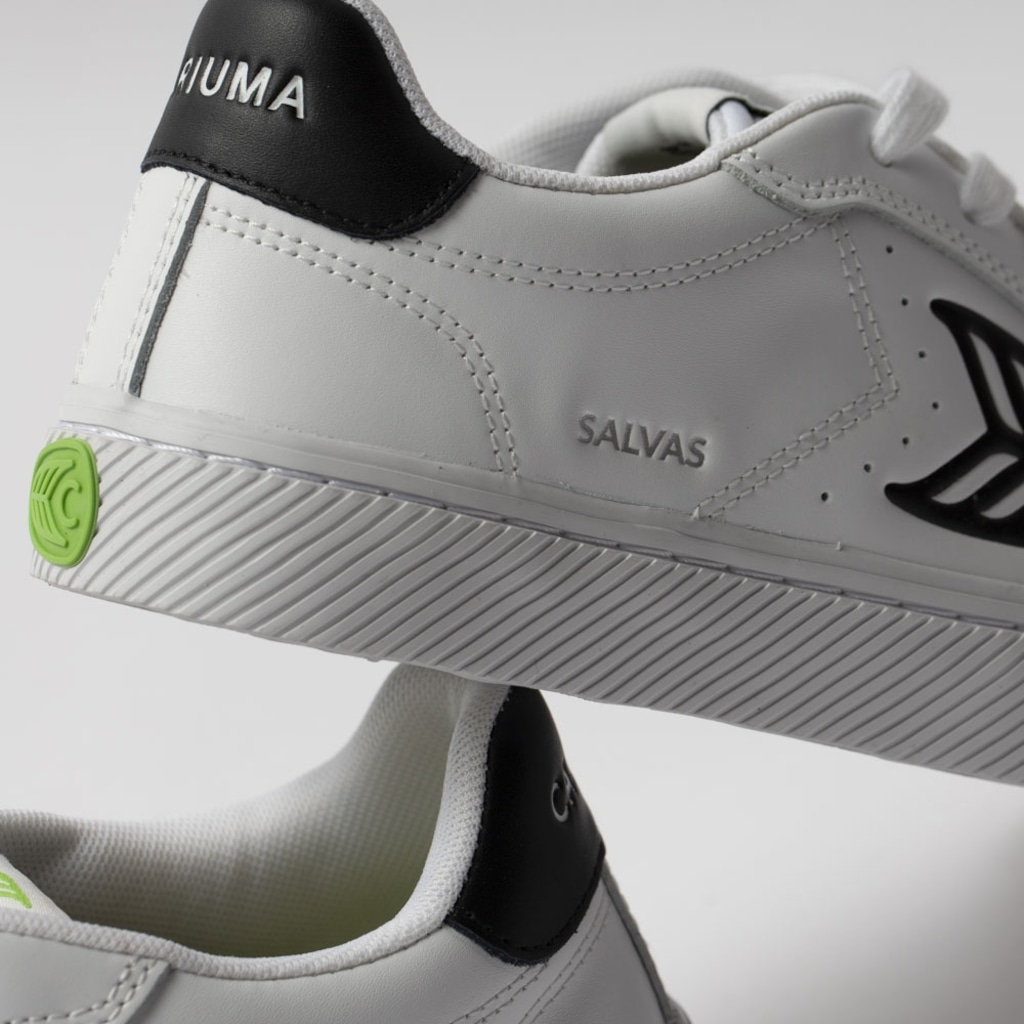 Imagem 5 do produto Tênis Cariuma Salva White Leather Black Logo