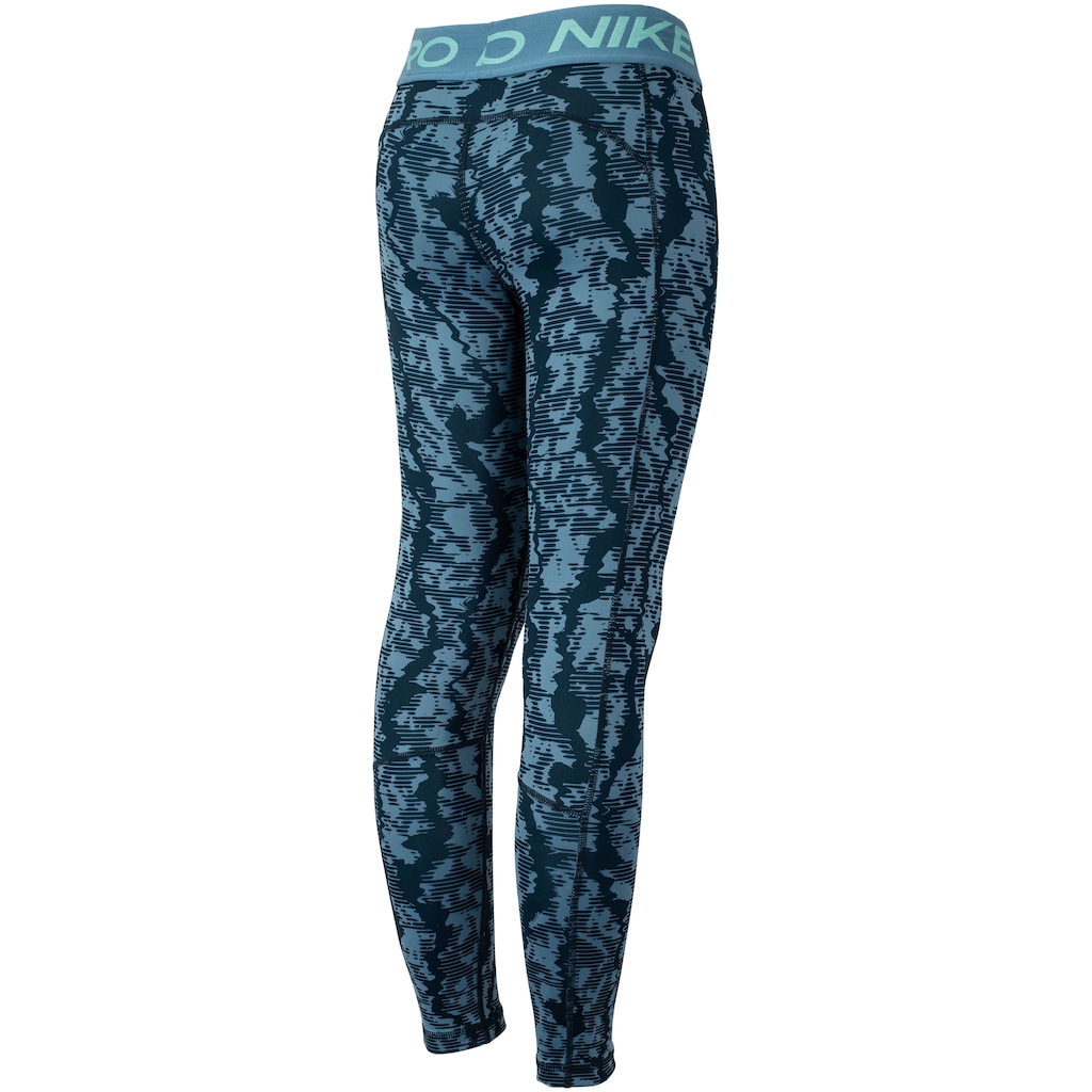 Imagem 2 do produto Calça Legging Juvenil Nike Pro Dri-fit Tight Sport All Over Print