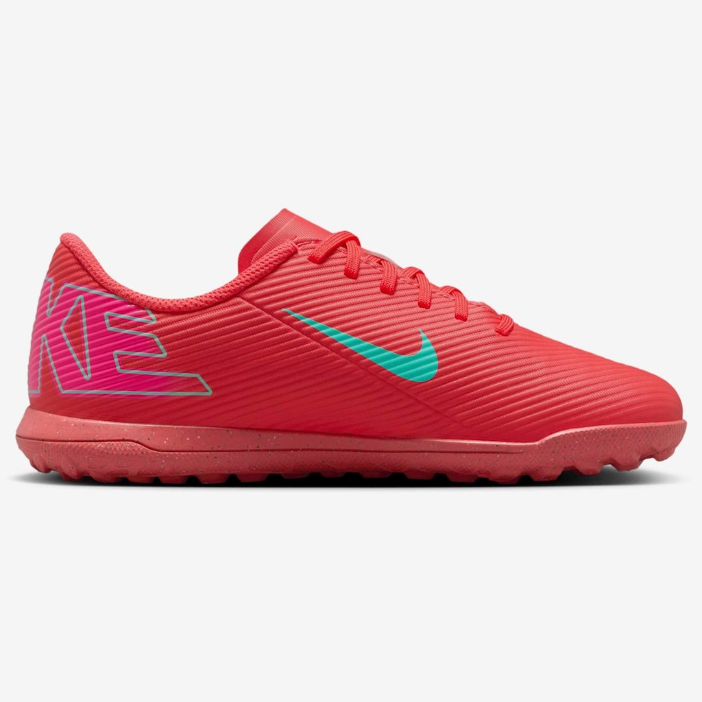 Chuteira Society Infantil Nike Mercurial Vapor 16 Club - Foto 4