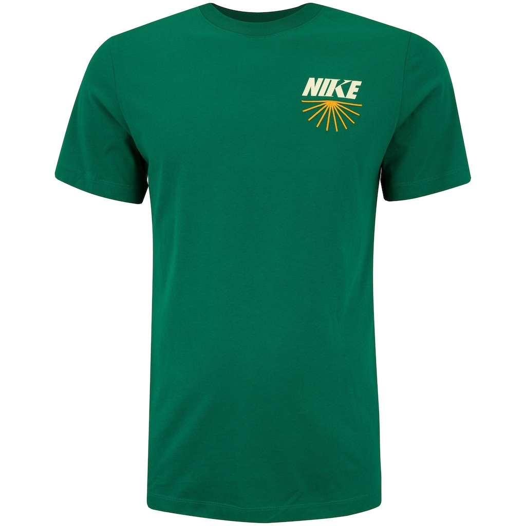 Camiseta Masculina Nike Manga Curta Sportswear Heritage Branding Open