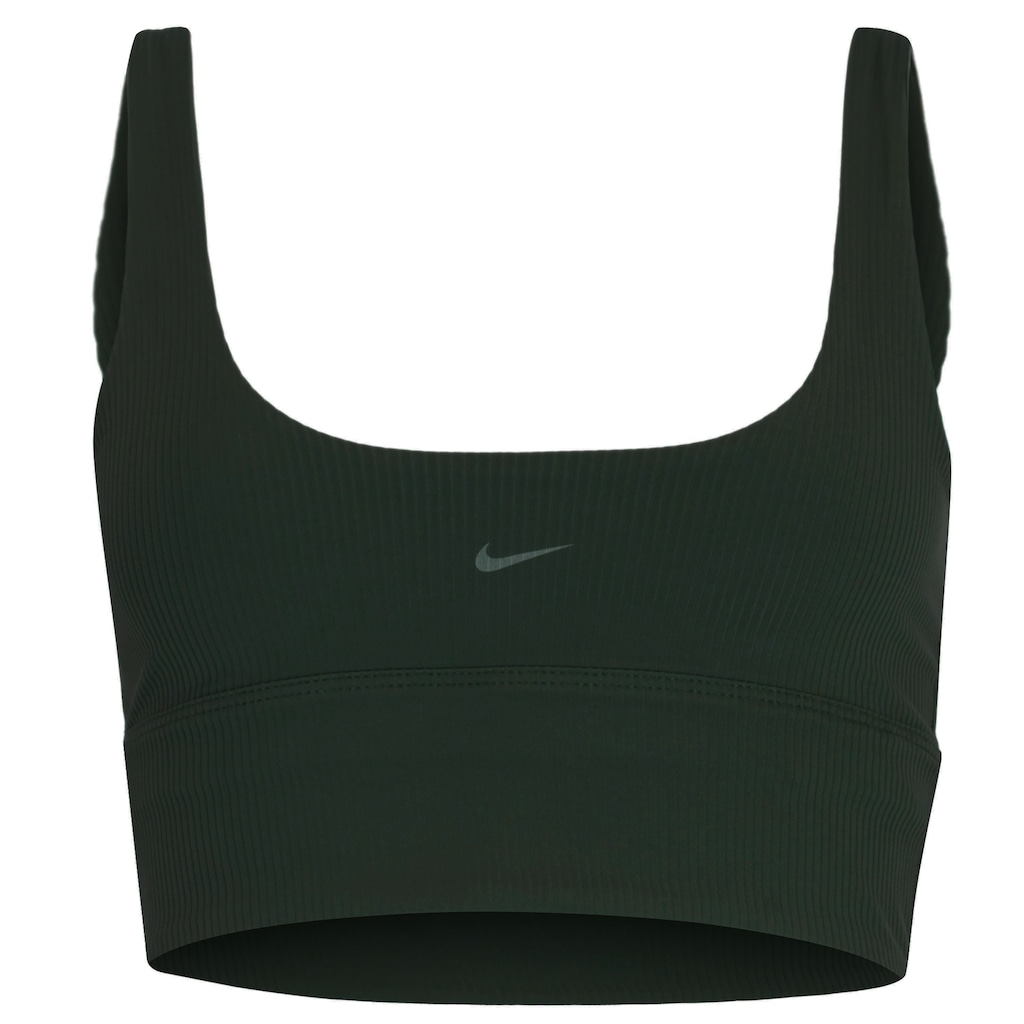 Top Fitness Sem Bojo Nike Baixa Sustentação Wide Rib Bra Adulto