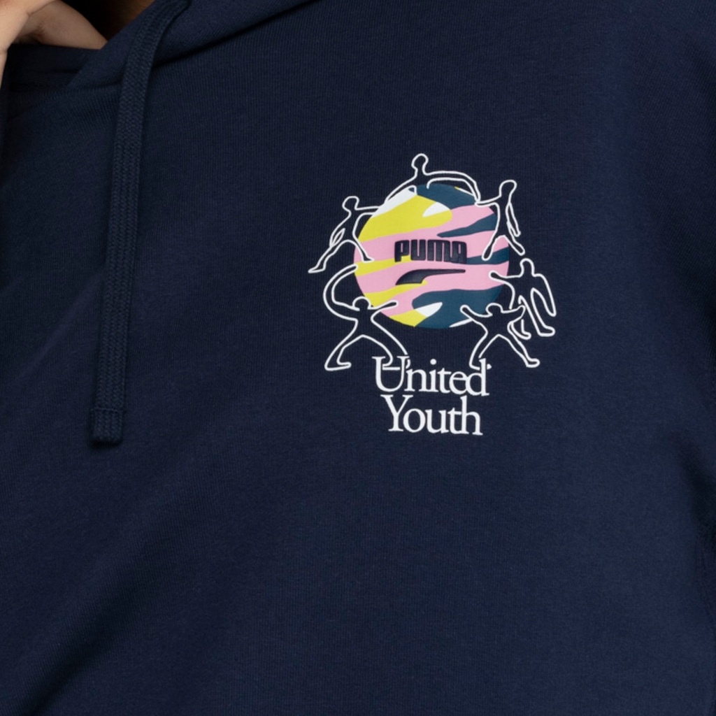 Imagem 3 do produto Blusa de Moletom Puma com Capuz Downtown Graphic Hoodie