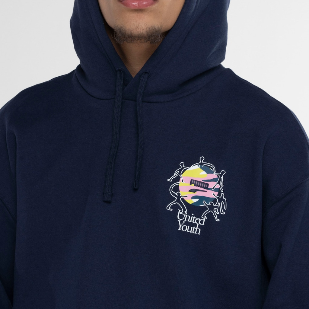 Imagem 5 do produto Blusa de Moletom Puma com Capuz Downtown Graphic Hoodie