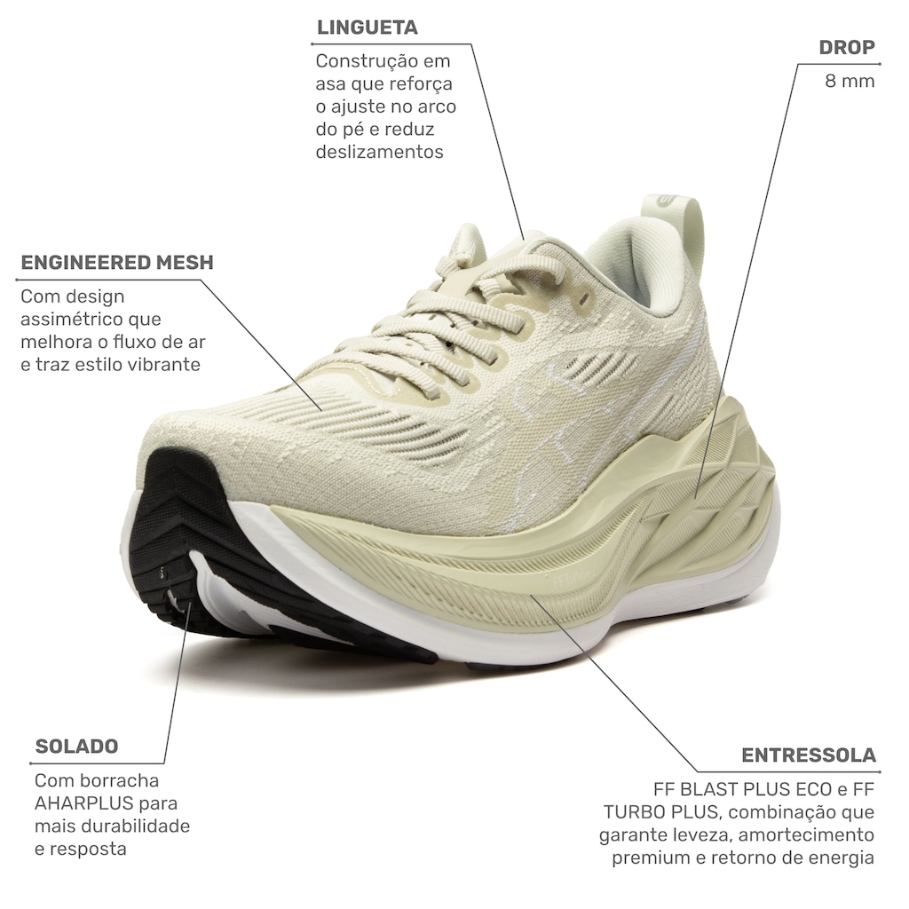 Imagem 2 do produto Tênis ASICS Superblast 2 Unissex