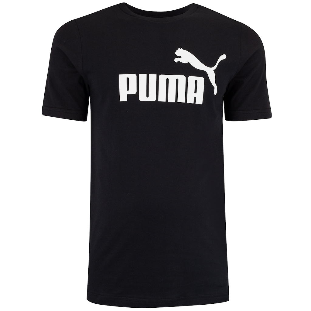 Camiseta Masculina Puma Manga Curta ESS Tee Logo