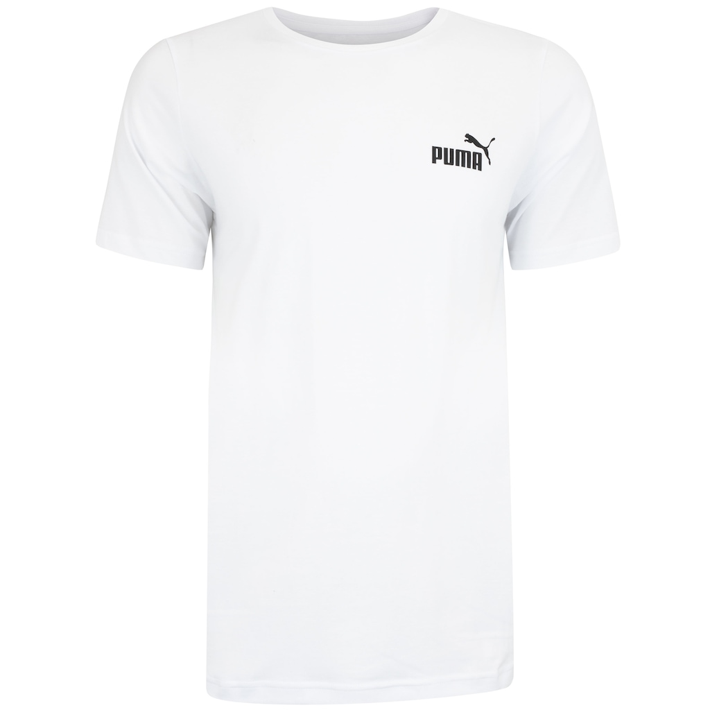 Camiseta Básica Masculina Puma Logo Pequena