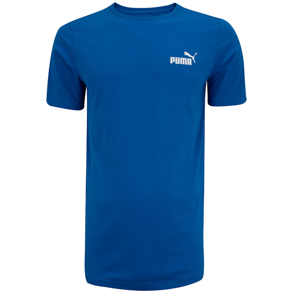 Camiseta Básica Masculina Puma Logo Pequena