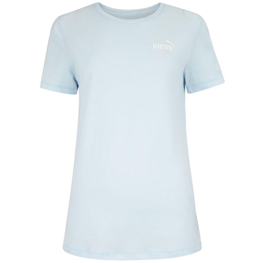 Camiseta Feminina Puma Manga Curta Essentials Small Logo Tee