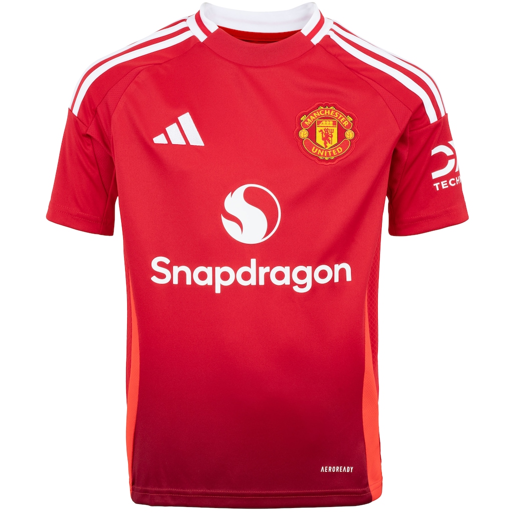 Camisa do Manchester United I 24/25 adidas Infantil Torcedor