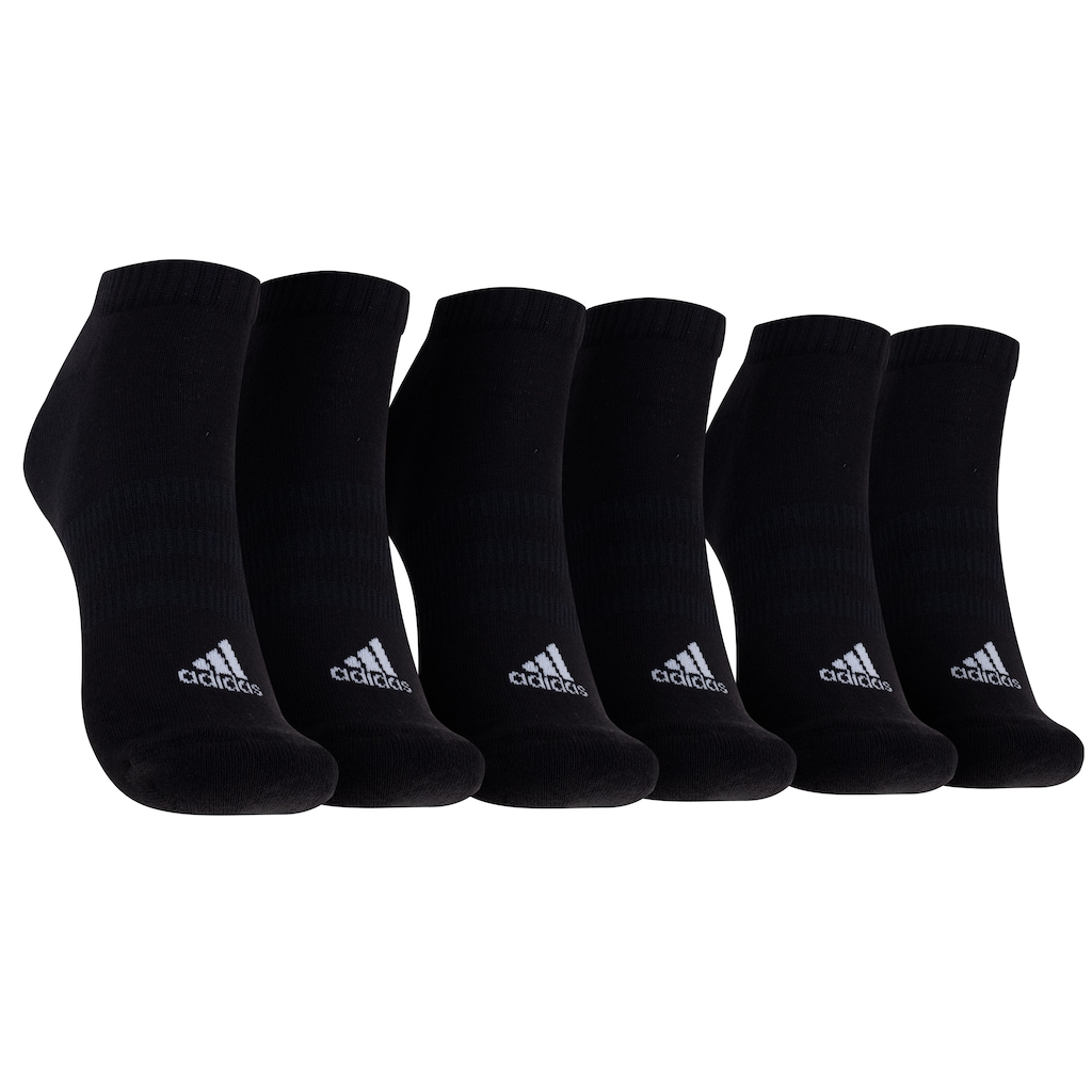Kit de Meia Cano Baixo Adidas Cush Adulto