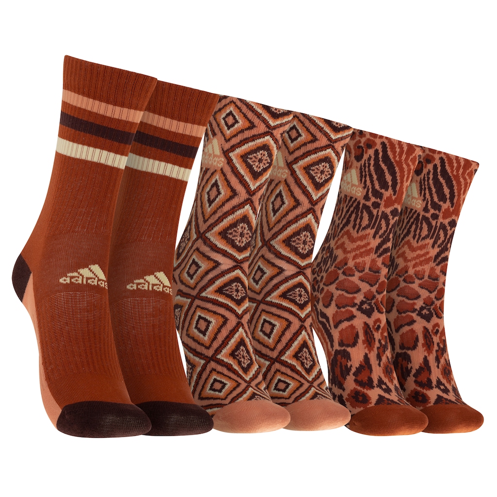 Kit de Meia adidas Farm 3 pares Adulto - Foto 1