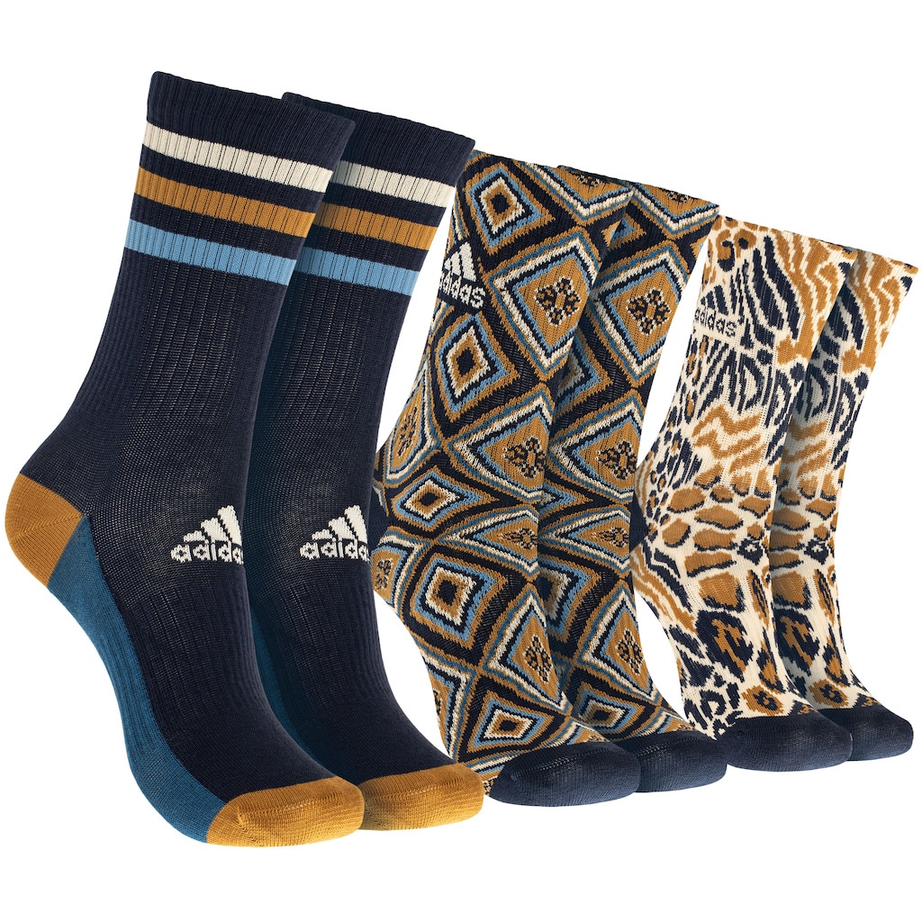 Kit de Meia adidas Farm 3 pares Adulto