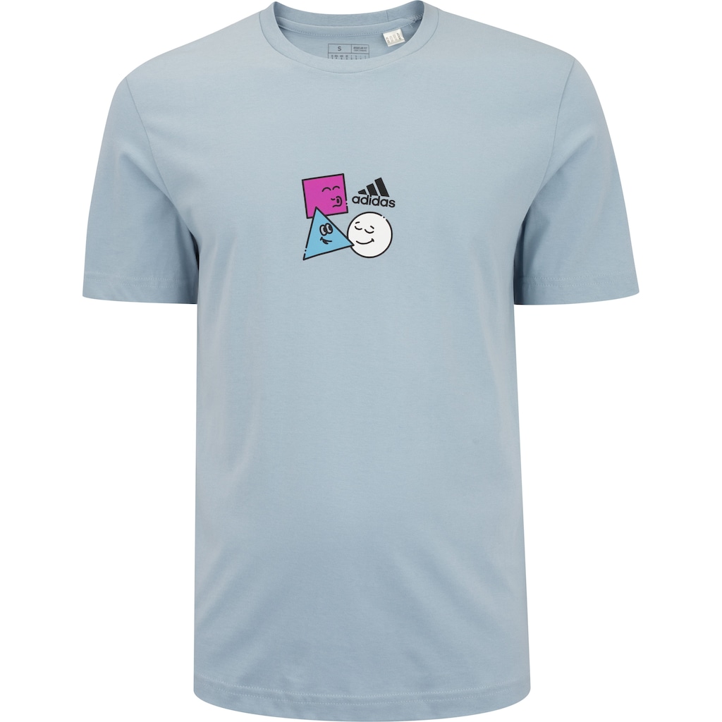 Camiseta Masculina adidas Manga Curta Graphic