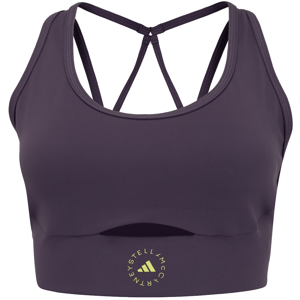 Top Fitness com Bojo Removível adidas Média Sustentação Stella McCartney Adulto