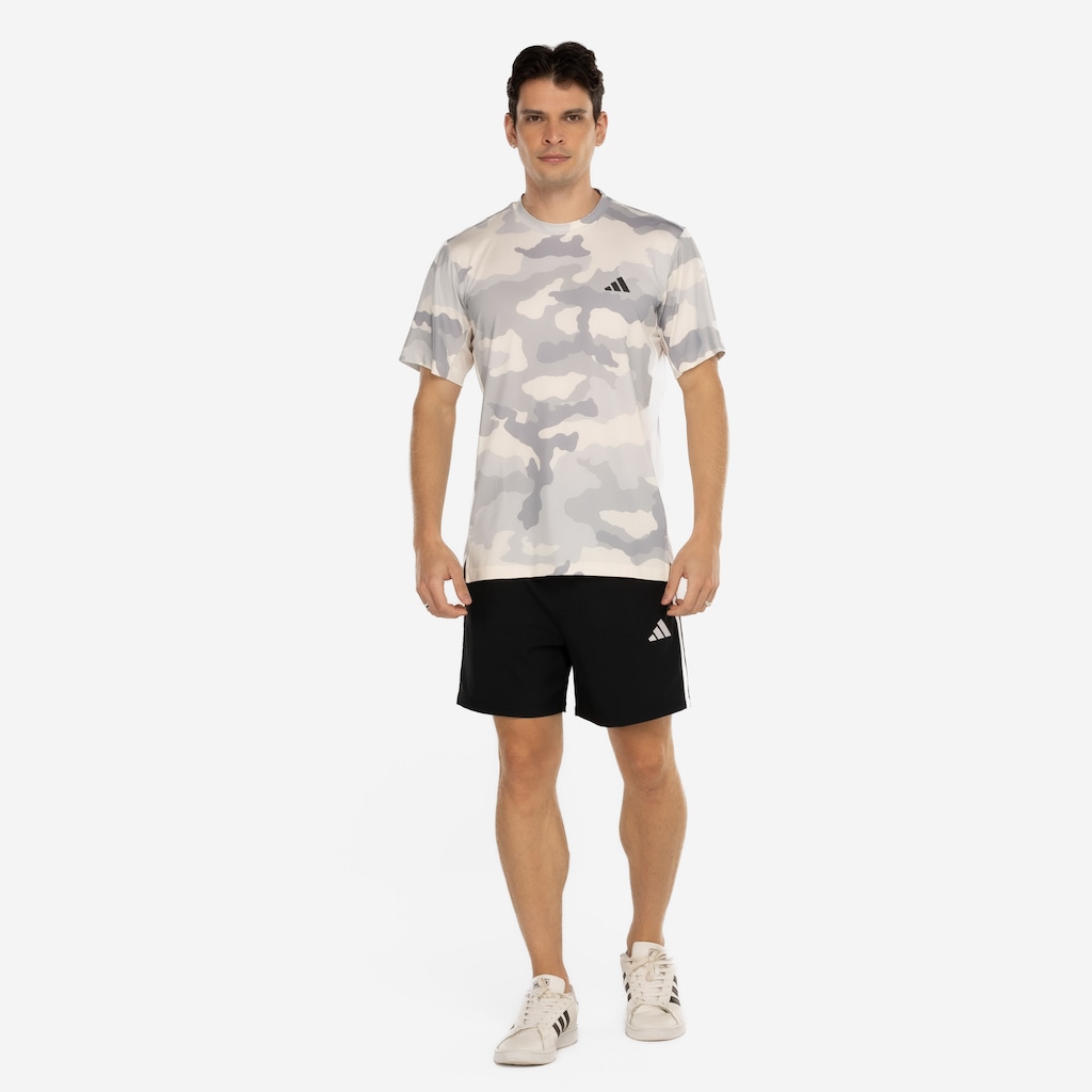 Imagem 3 do produto Camiseta Masculina adidas Manga Curta Treino Camuflada