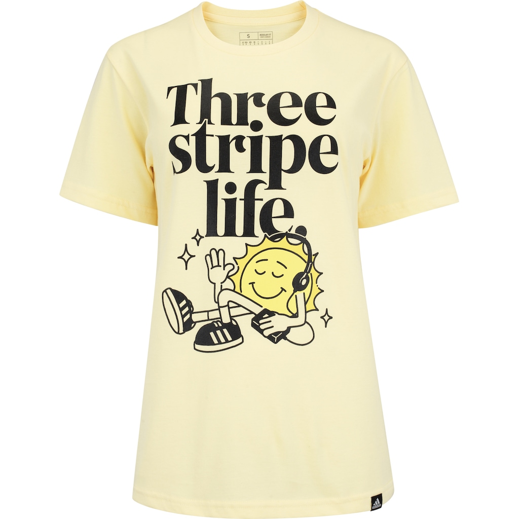 Camiseta Feminina adidas Manga Curta Graphic