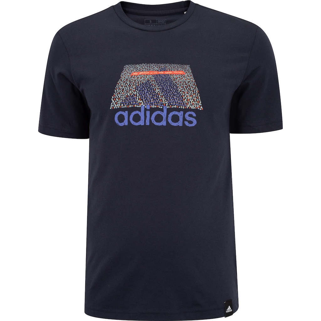 Camiseta Masculina adidas Manga Curta Graphic