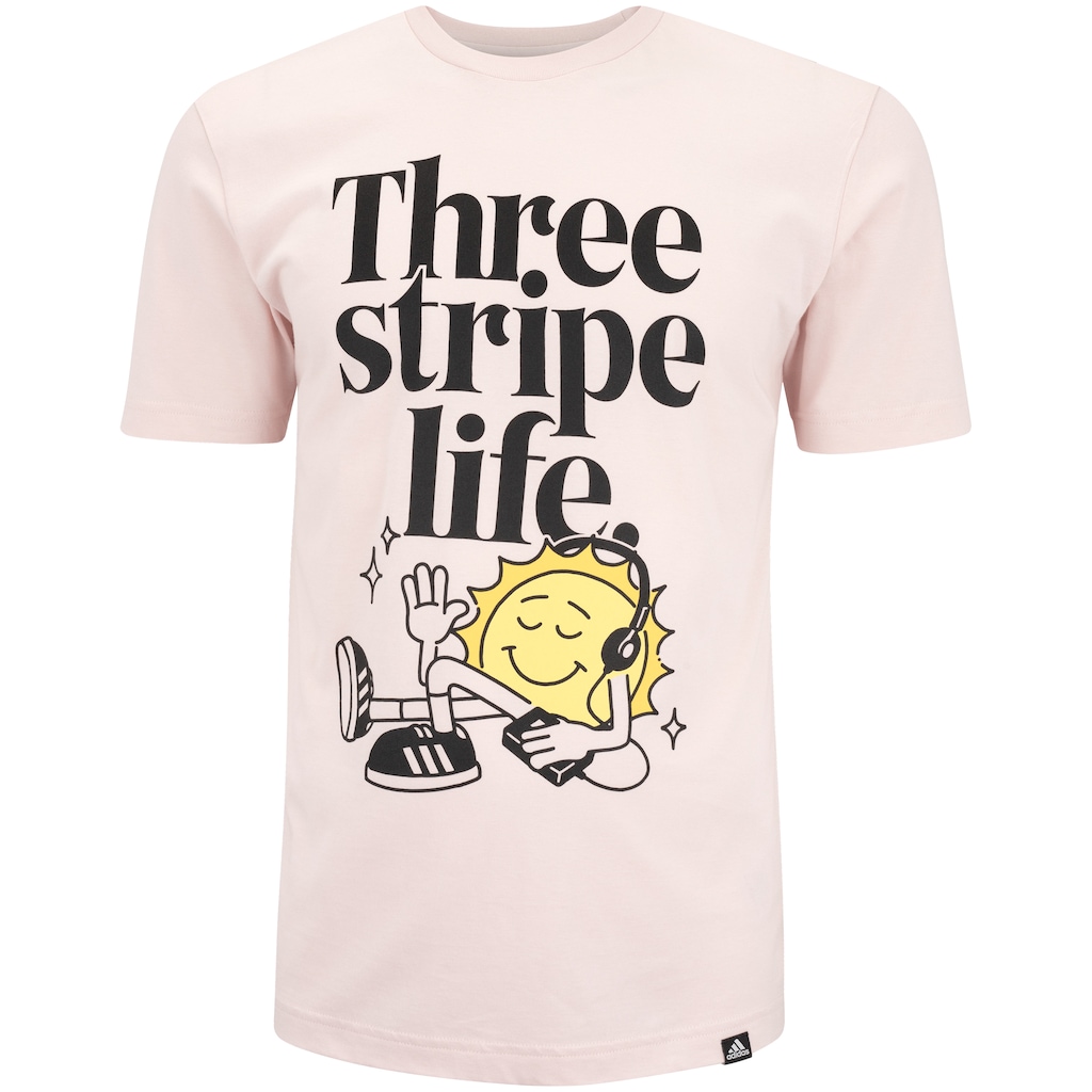 Camiseta Masculina adidas Manga Curta Graphic