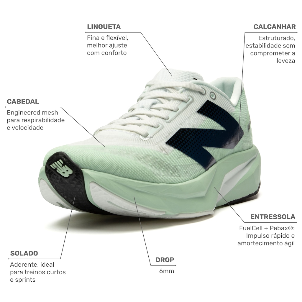 Tênis New Balance Fuelcell Rebel V4 Masculino | Centauro