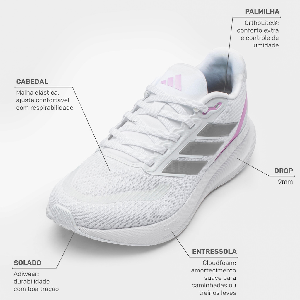 Imagem 2 do produto Tênis adidas RunFalcon 5 Feminino