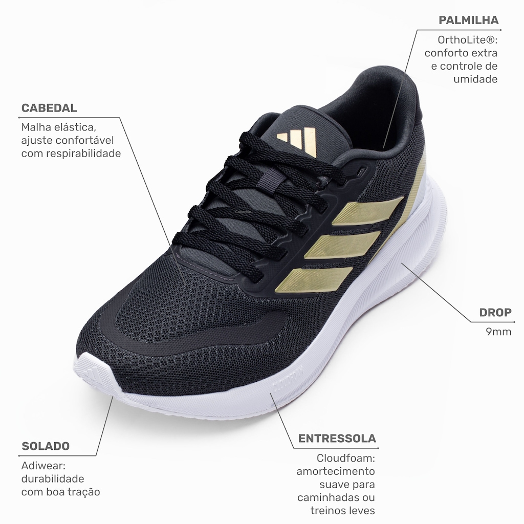 Imagem 2 do produto Tênis Feminino adidas RunFalcon 5