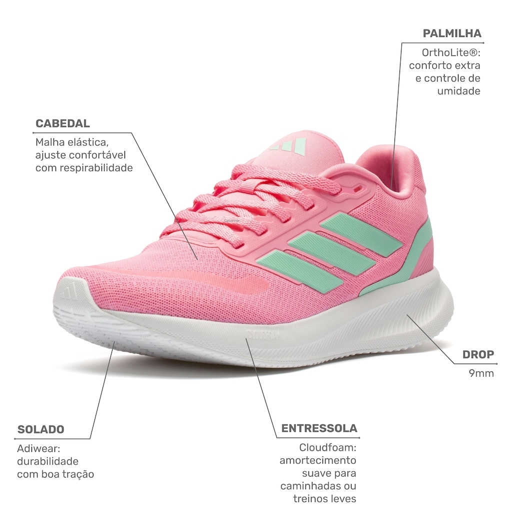 Imagem 2 do produto Tênis adidas RunFalcon 5 Feminino