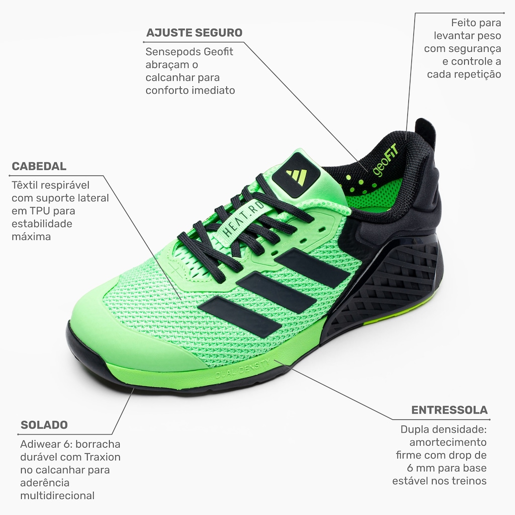 Imagem 2 do produto Tênis adidas Dropset 3 Trainer Masculino