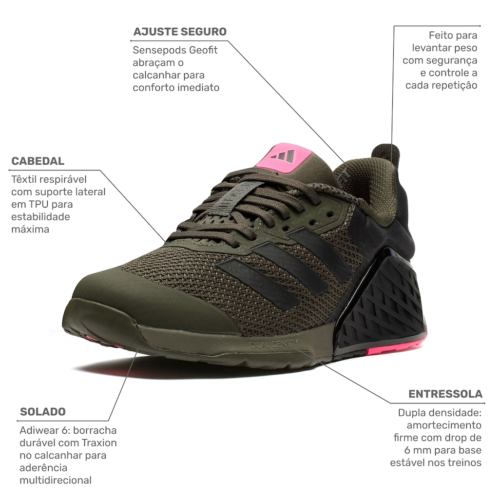 Imagem 2 do produto Tênis adidas Dropset 3 Trainer Masculino