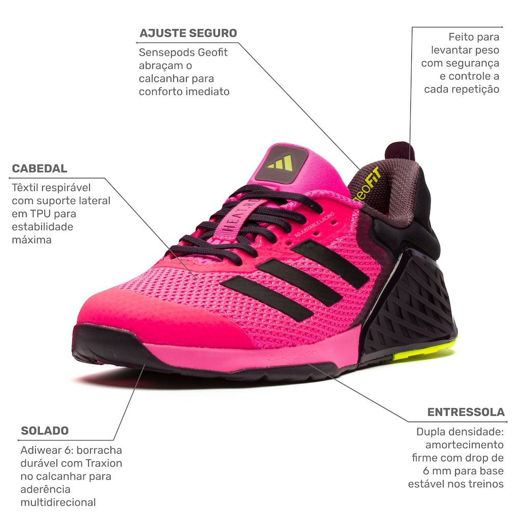 Imagem 2 do produto Tênis adidas Dropset 3 Trainer Masculino