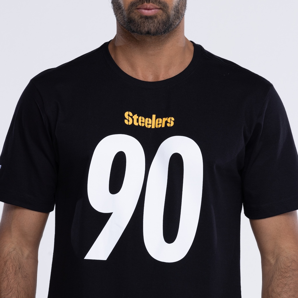 Imagem 3 do produto Camiseta do Pittsburgh Steelers NFL Masculina Player Watt NF019
