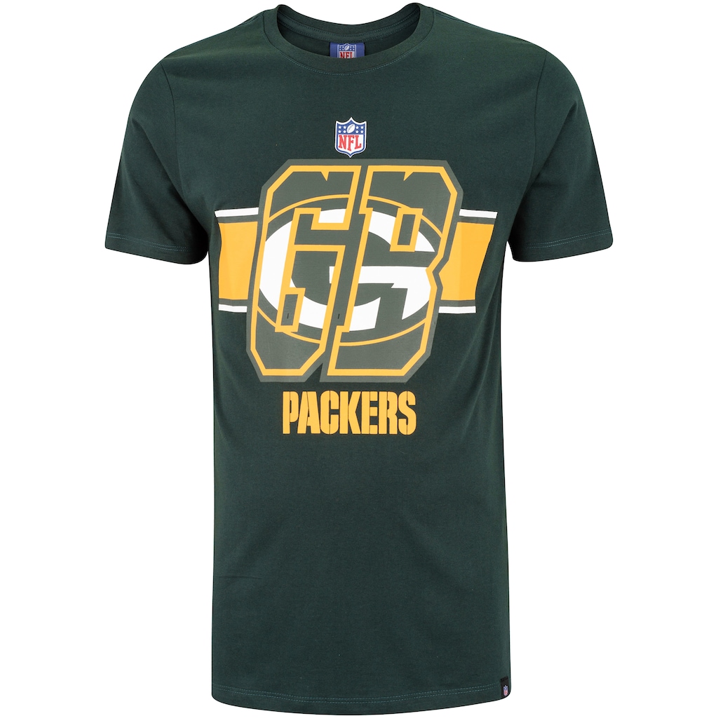 Camiseta do Green Bay Packers NFL Masculina Player Love NF059