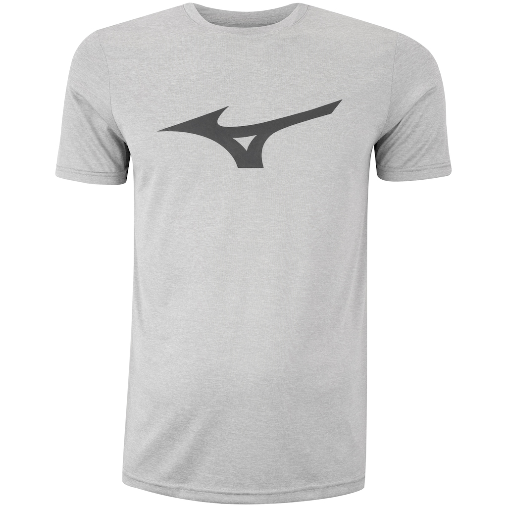 Camiseta Masculina Mizuno Manga Curta Spark Mescla