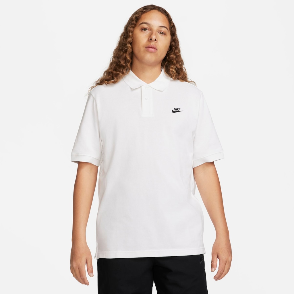 Camisa Polo Masculina Nike Manga Curta Club SS Pique