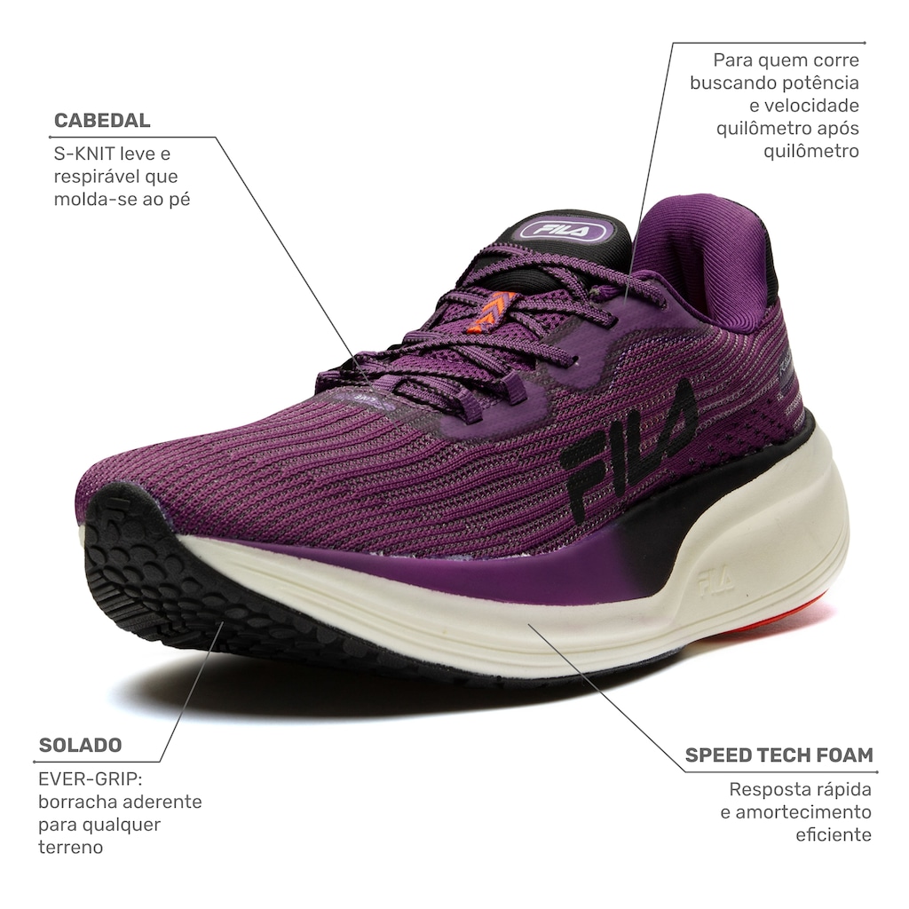 Imagem 2 do produto Tênis Fila Racer Speedzone Feminino