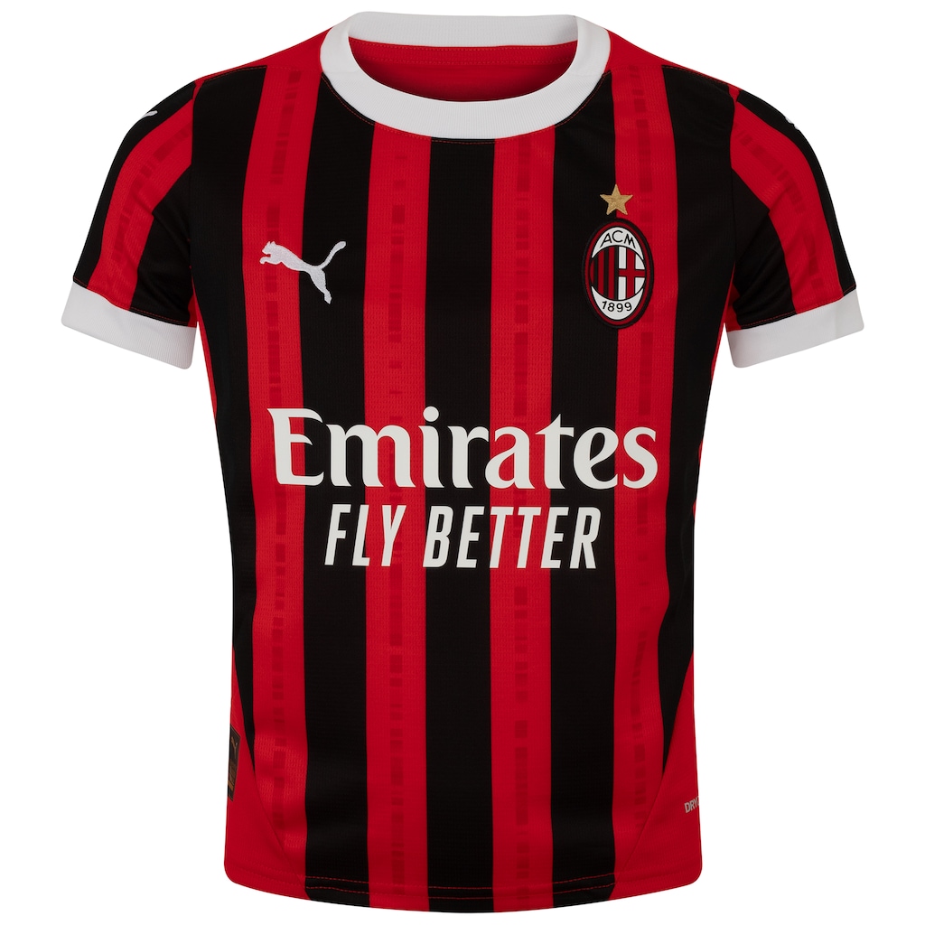 Imagem 1 do produto Camisa do Milan I 24/25 Puma Infantil Torcedor