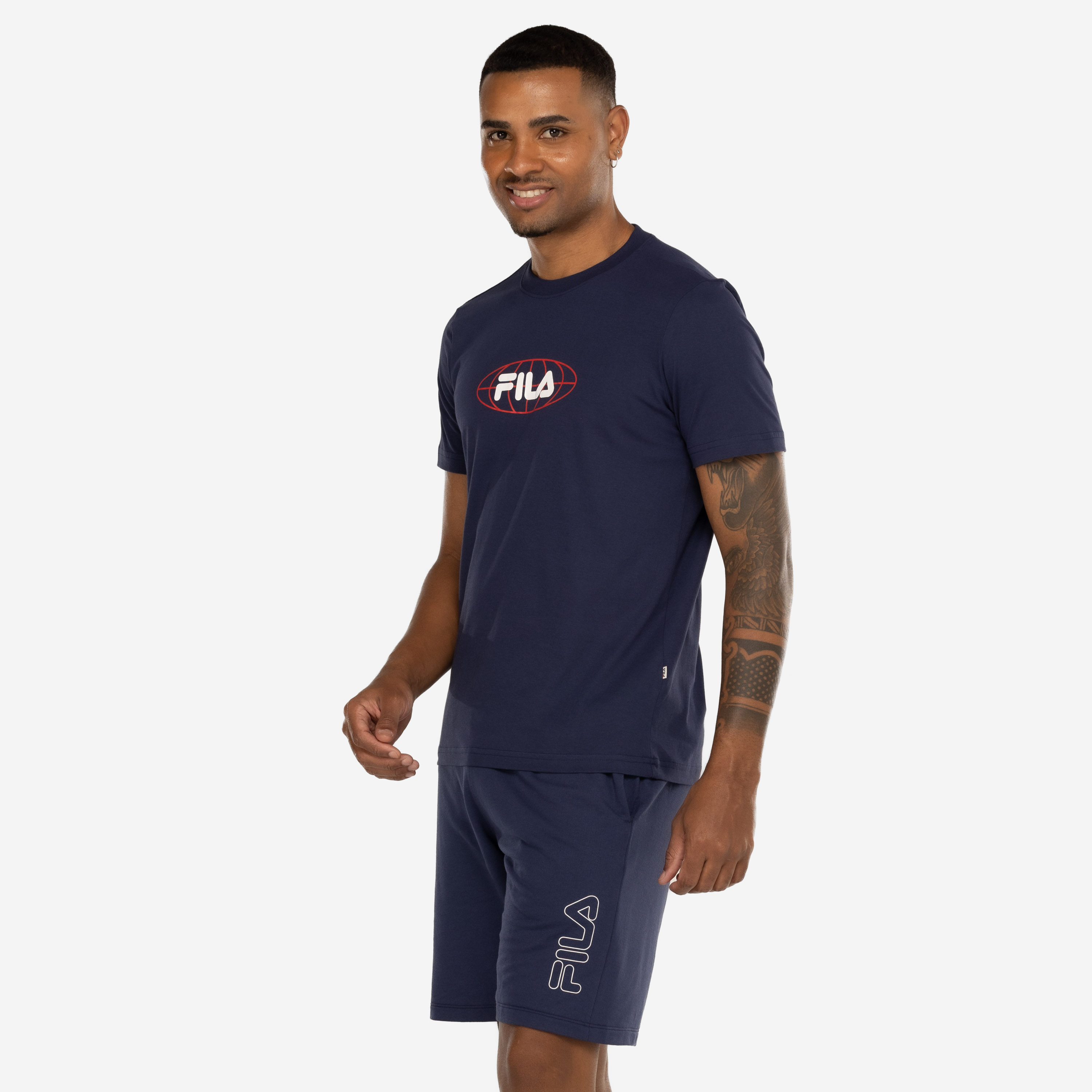 Imagem 4 do produto Camiseta Masculina Fila Manga Curta Regular Classic