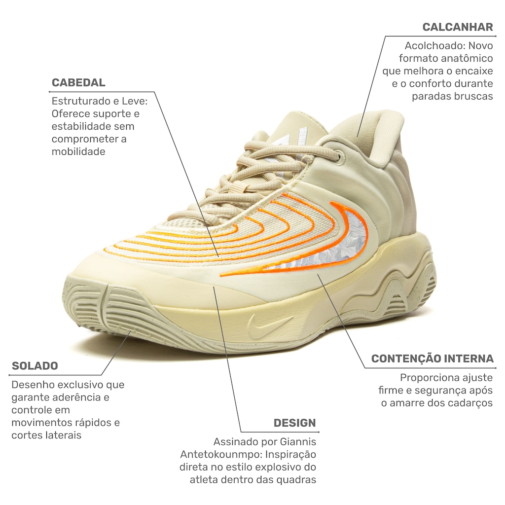 Imagem 2 do produto Tênis Nike Giannis Immortality 4 Masculino