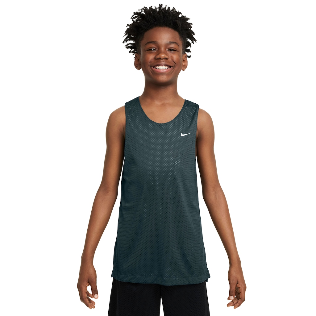 Camiseta Regata Infantil Nike Dri-Fit Reversible JSY