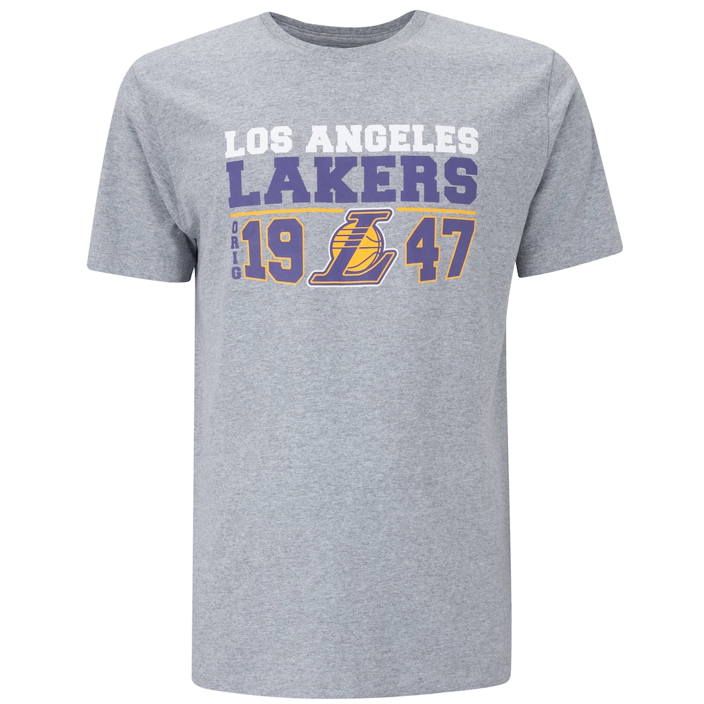 Camiseta do Los Angeles Lakers NBA Masculina NB950 The Decade - Foto 1