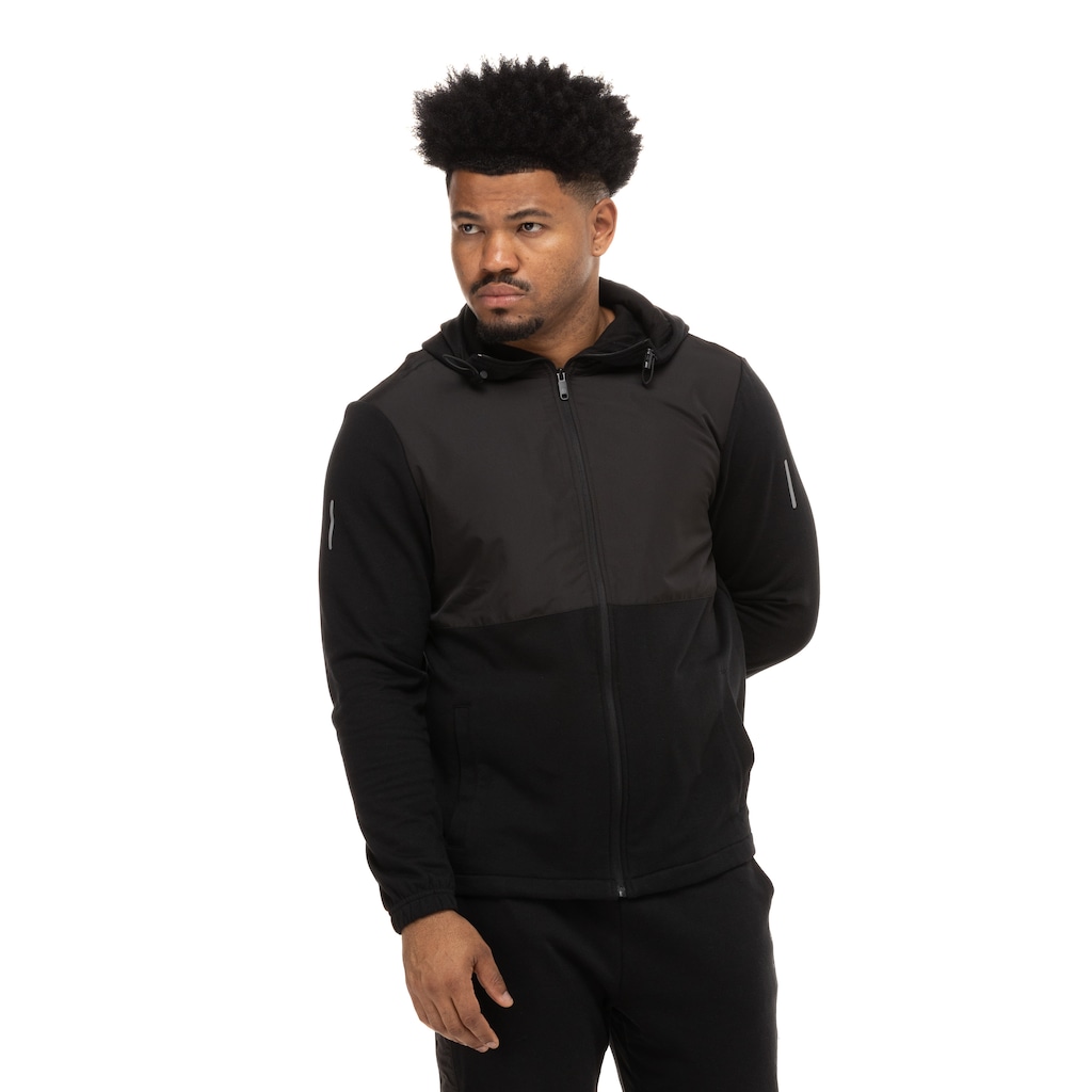 Jaqueta Masculina Moletom Plano Oxer