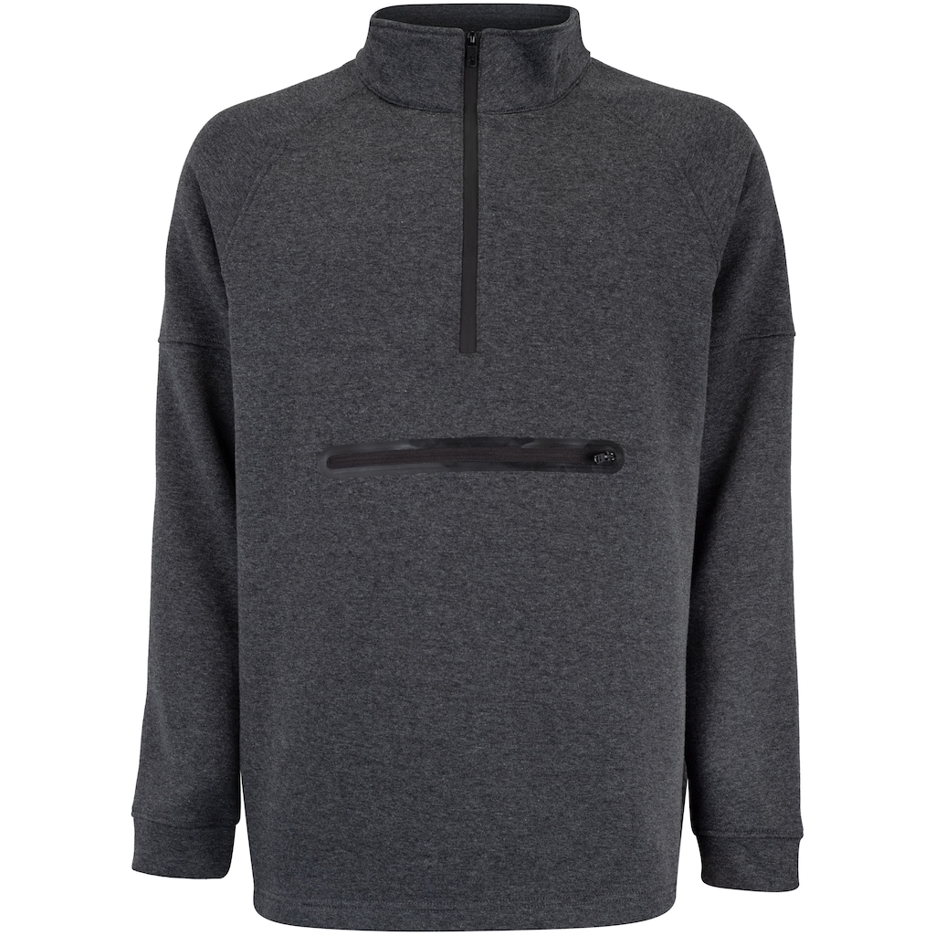 Blusão Masculino Oxer Half-Zipper Bolso Seguro