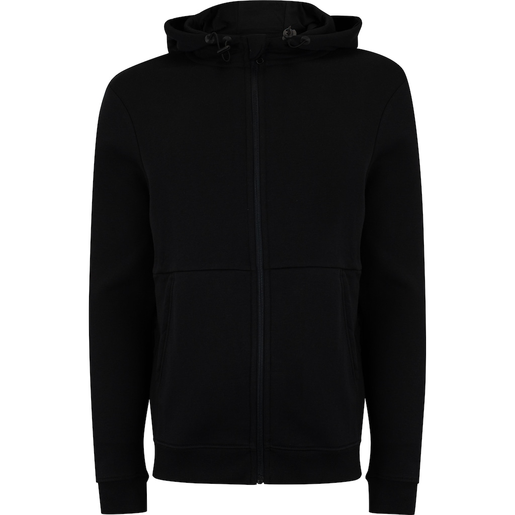 Jaqueta de Moletom Masculina Oxer com Capuz Bolso Externo Selado