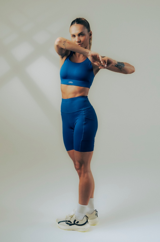 Bermuda Feminina Olympikus Corre com Bolso