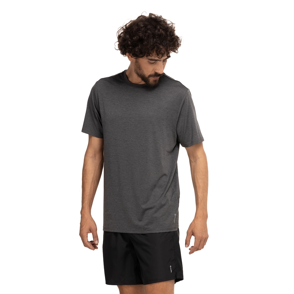 Camiseta Masculina Oxer Manga Curta Recorte Refletivo Respirável