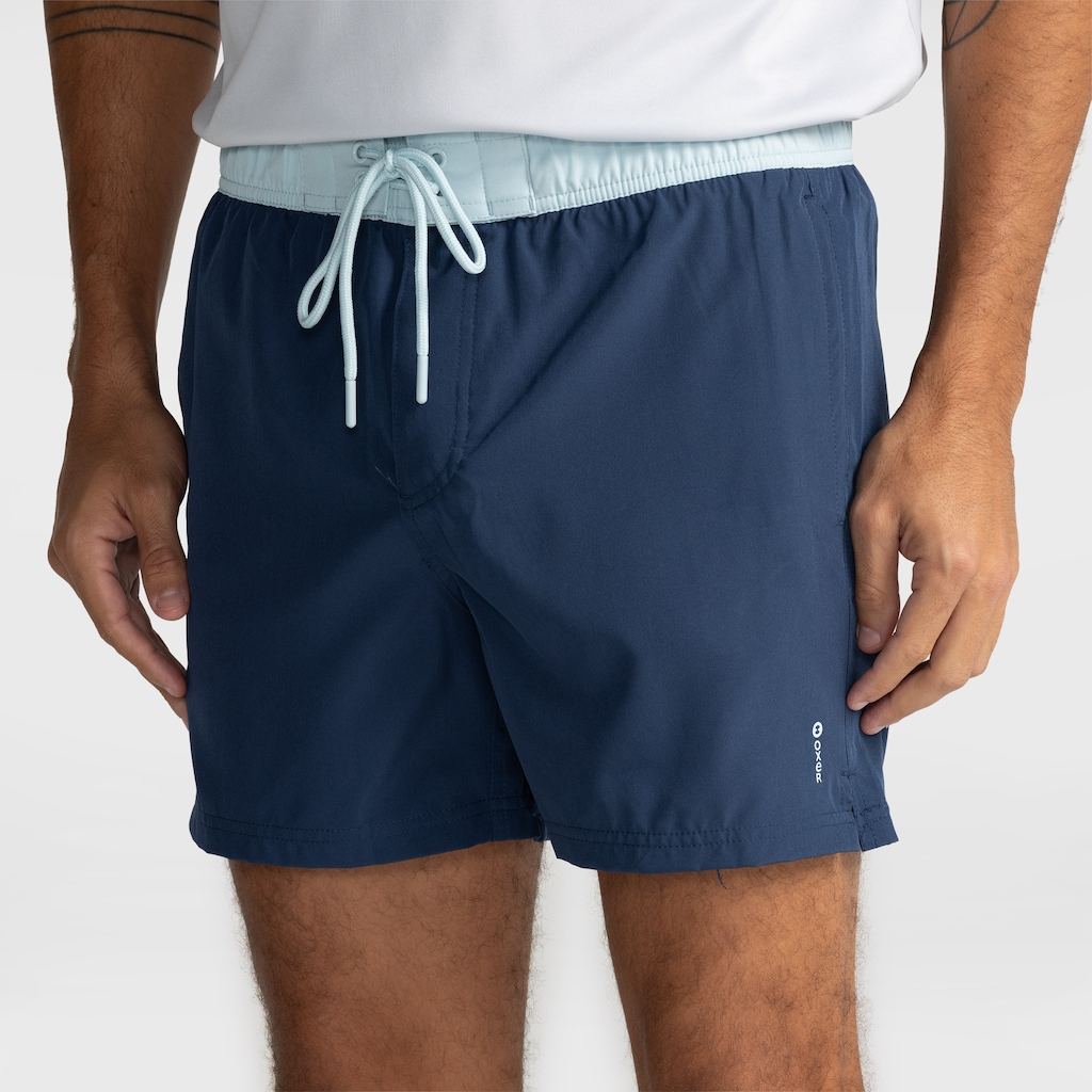 Imagem 1 do produto Bermuda Masculina Oxer Swim Liso Contraste