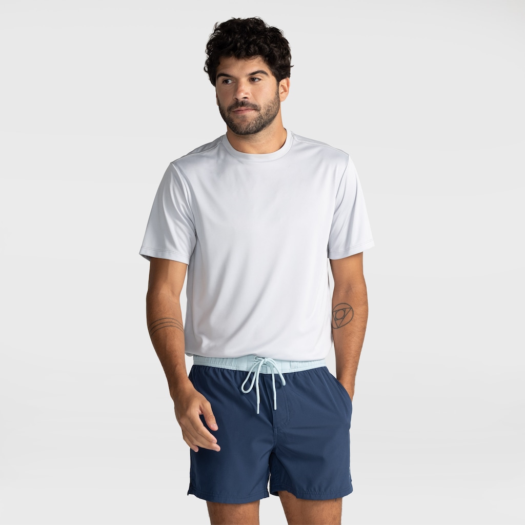 Imagem 3 do produto Bermuda Masculina Oxer Swim Liso Contraste