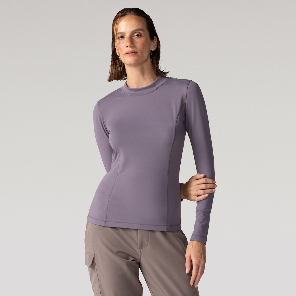 Camiseta Feminina Nord Manga Longa Segunda Pele