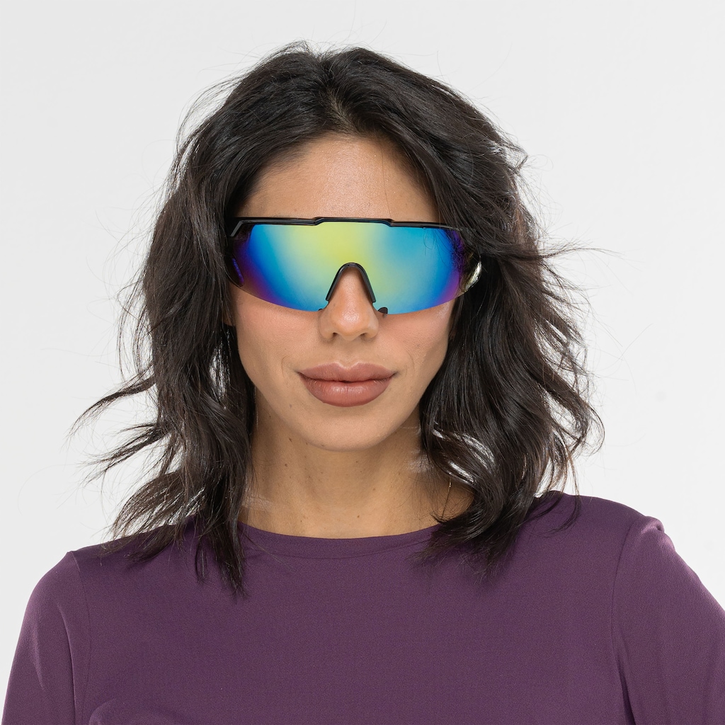 Imagem 2 do produto Óculos de sol Oxer Esportivo Lente Espelhada Narigueira Ajustável